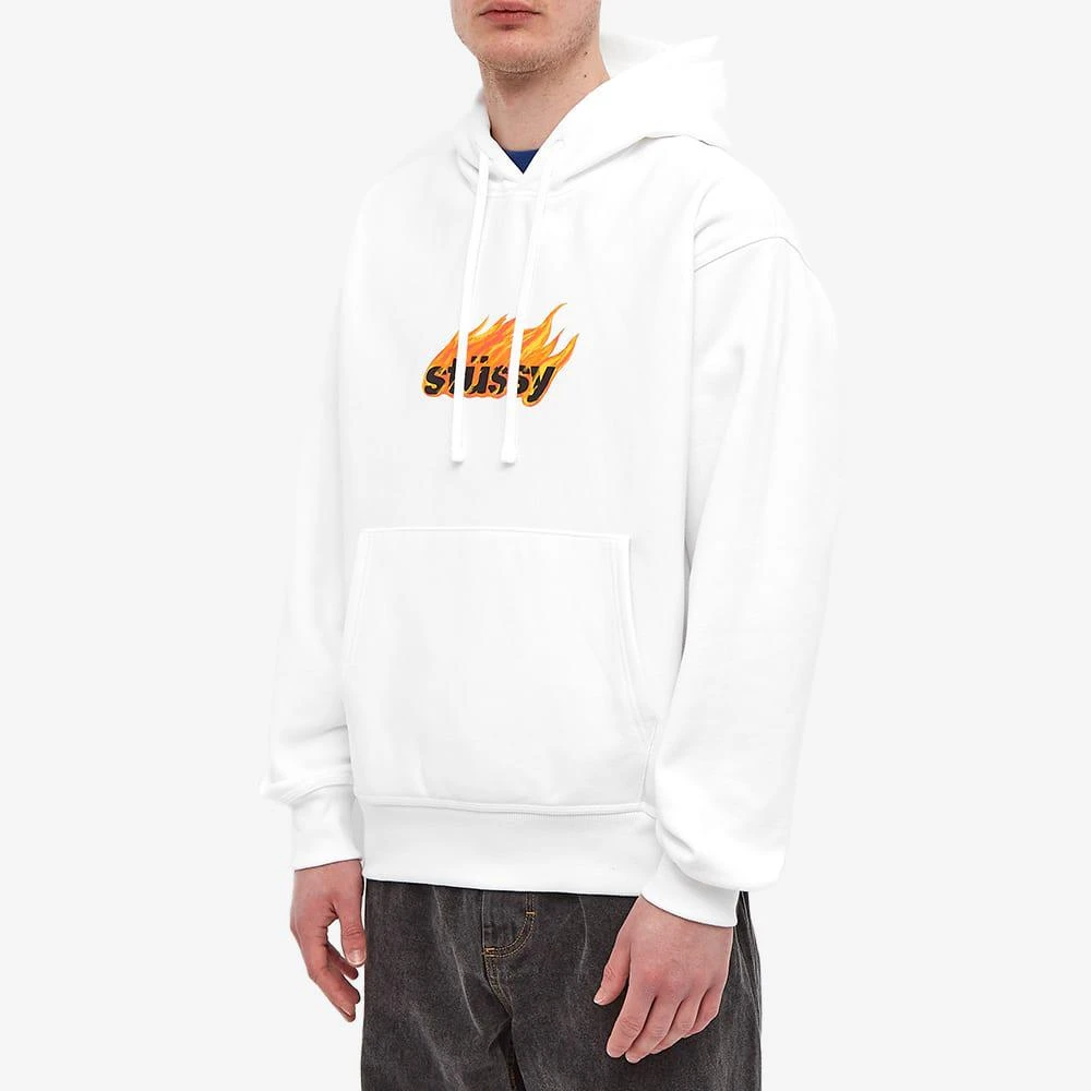 商品STUSSY|Stussy Flames Hoody,价格¥681,第3张图片详细描述