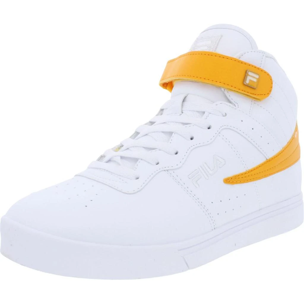 商品Fila|Fila Mens Vulc 13 Color Pop Metallic High Top Fashion Sneakers,价格¥130,第2张图片详细描述