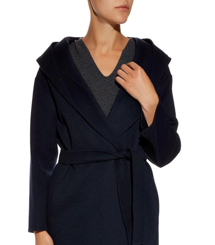 商品Max Mara|Hooded Wrap Coat,价格¥7426,第4张图片详细描述
