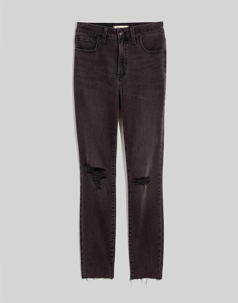 商品Madewell|Curvy High-Rise Skinny Jeans in Black Sea,价格¥80,第5张图片详细描述