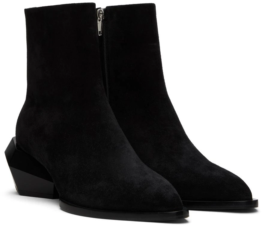 商品Balmain|Black Billy Boots,价格¥11945,第4张图片详细描述