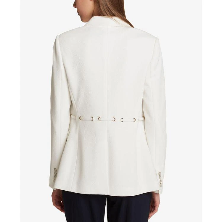 商品Tommy Hilfiger|Textured Lace-Through Blazer,价格¥673,第2张图片详细描述