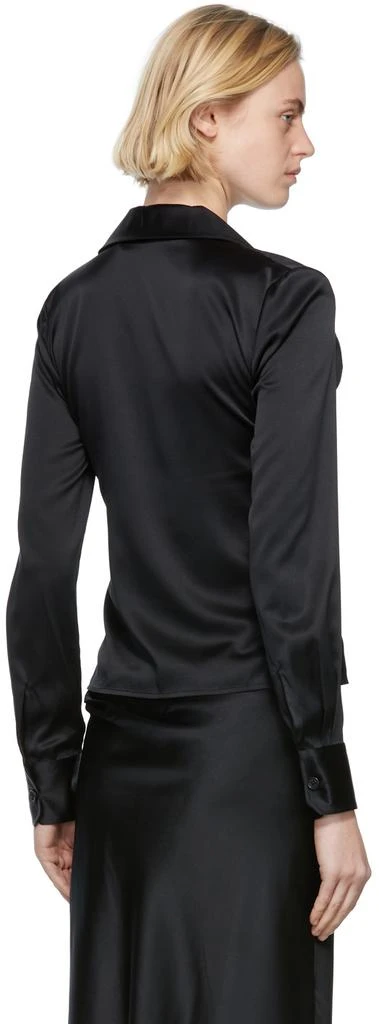 商品Helmut Lang|Black Silk Satin Blouse,价格¥1197,第3张图片详细描述