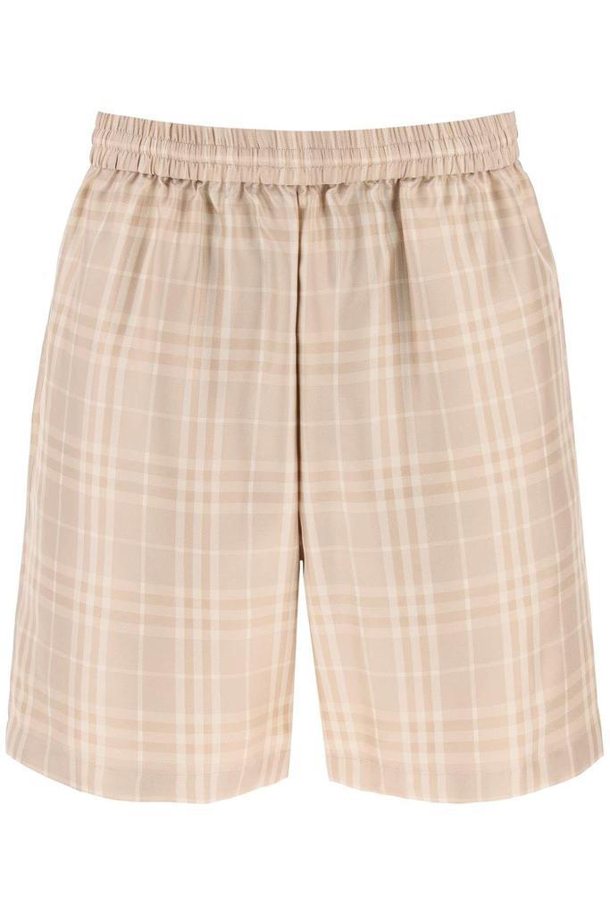 商品Burberry|TARTAN SILK SHORTS,价格¥4021,第1张图片