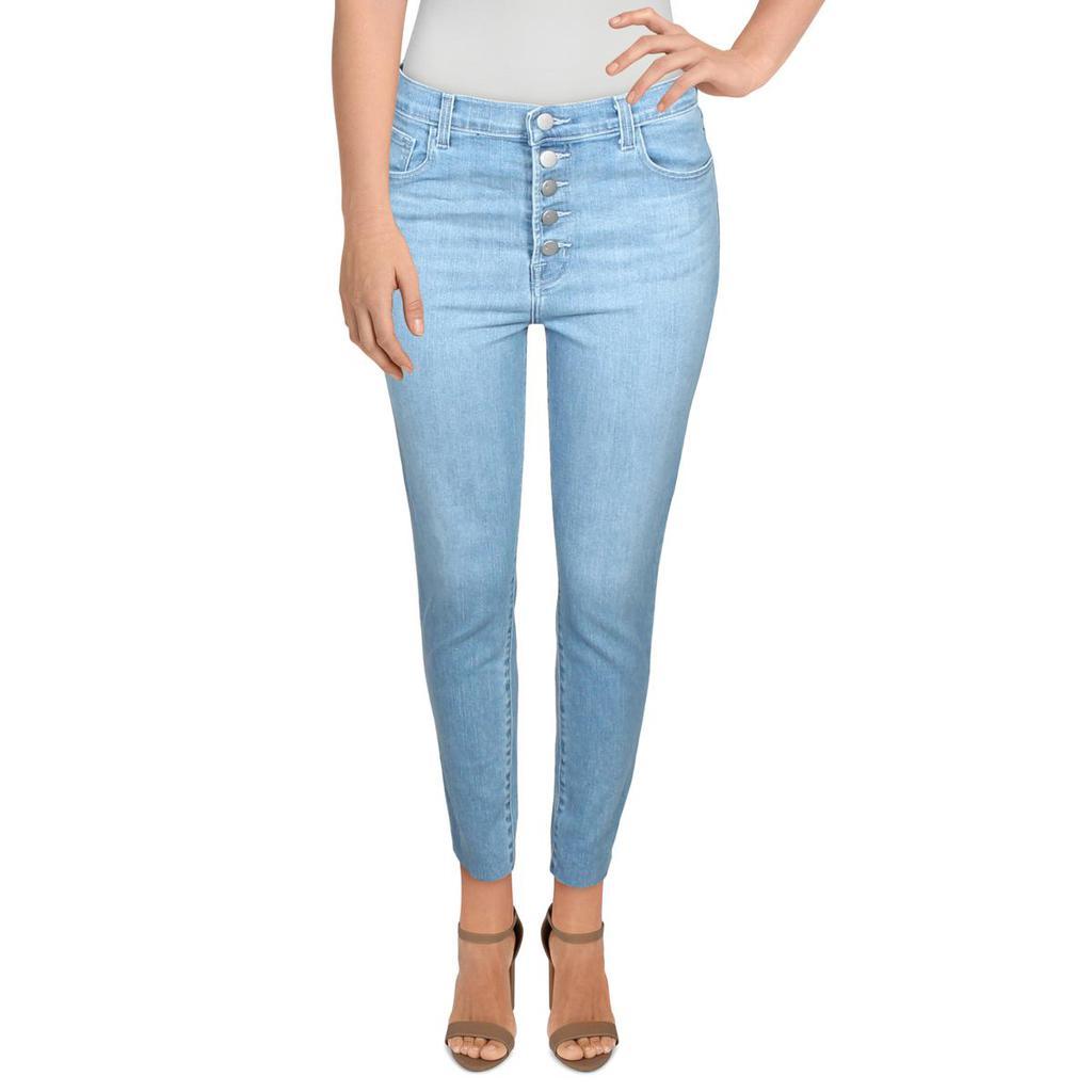 商品J Brand|J Brand Womens Lillie Denim Light Wash Skinny Jeans,价格¥118,第1张图片