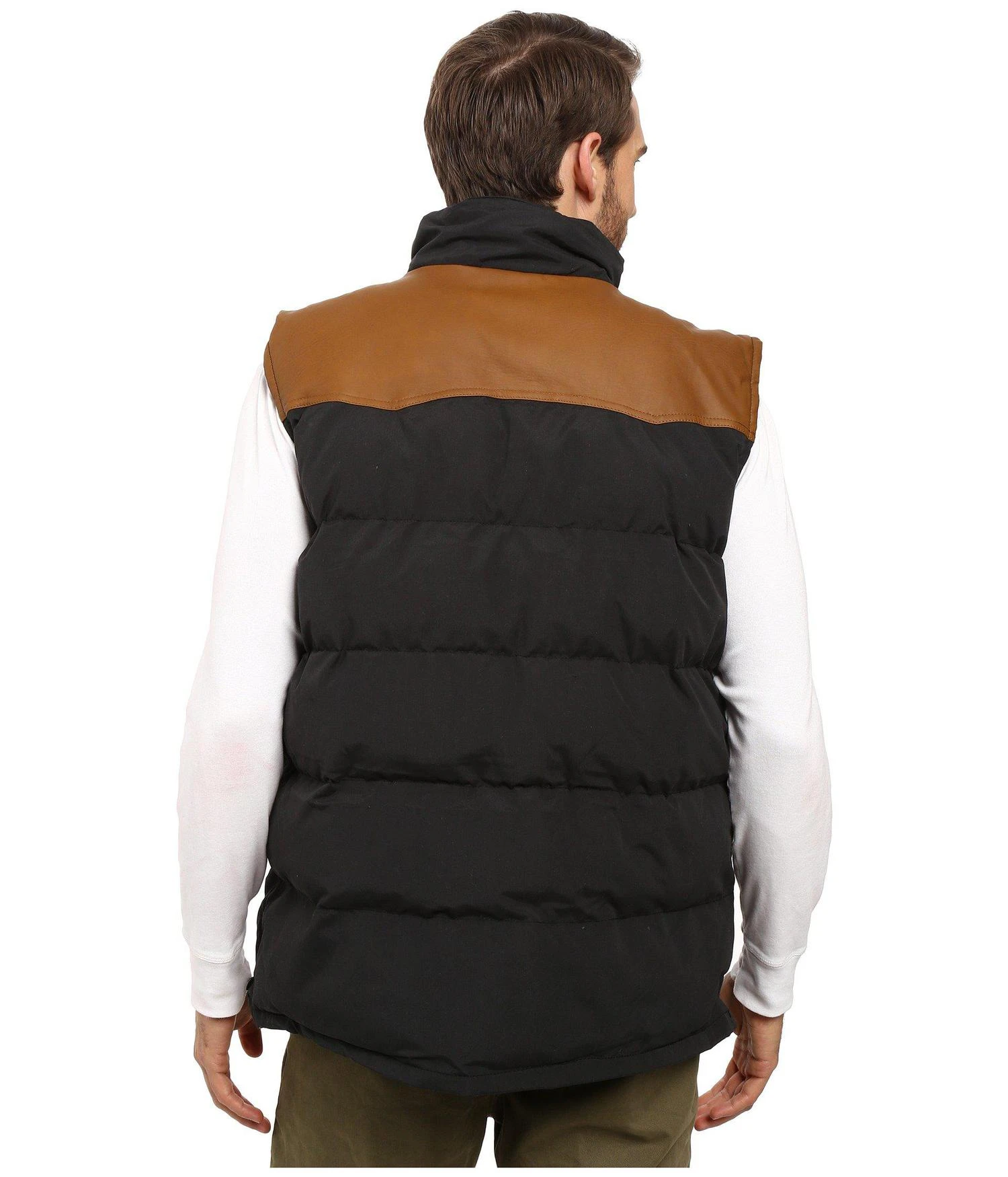 商品U.S. POLO ASSN.|U.S. POLO ASSN. Western Yoke Puffer Vest 男士外套,价格¥632,第3张图片详细描述