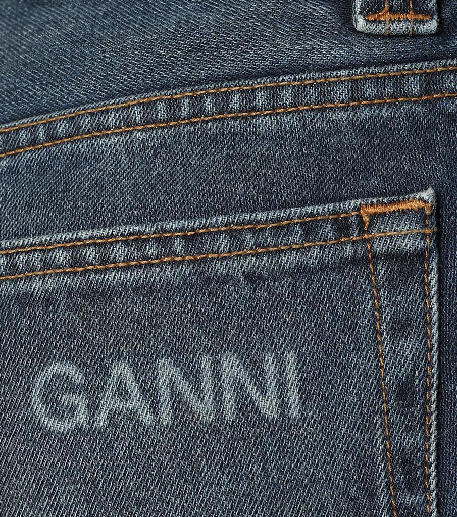 商品Ganni|高腰直筒牛仔裤,价格¥1246,第6张图片详细描述