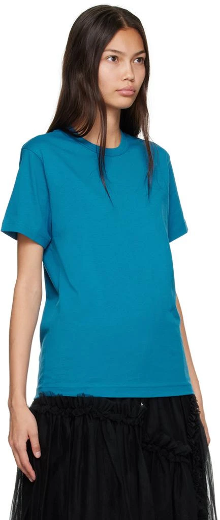 商品Comme des Garcons|Blue Printed T-Shirt,价格¥285,第2张图片详细描述