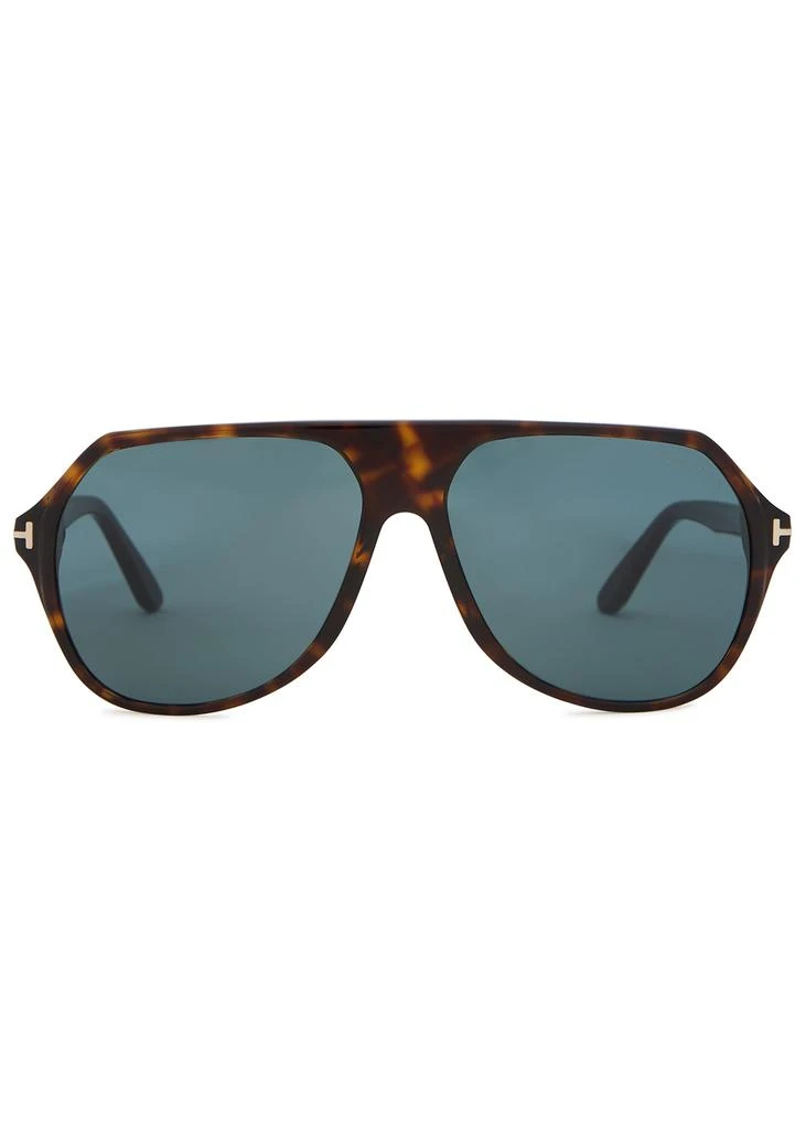 商品Tom Ford|Hayes tortoiseshell D-frame sunglasses,价格¥1681,第2张图片详细描述