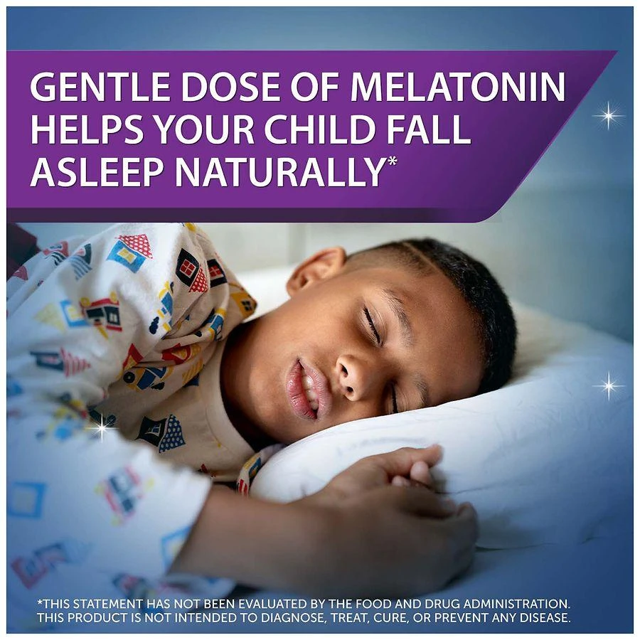 商品Unisom|Simple Slumbers Kids Drug-Free Melatonin Gummies Grape,价格¥75,第2张图片详细描述