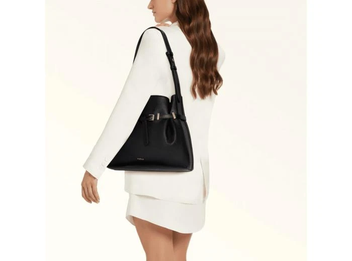 商品Furla|AURA M DRAWSTRING - VITELLO KERIA COLORBLOCK,价格¥2432,第1张图片