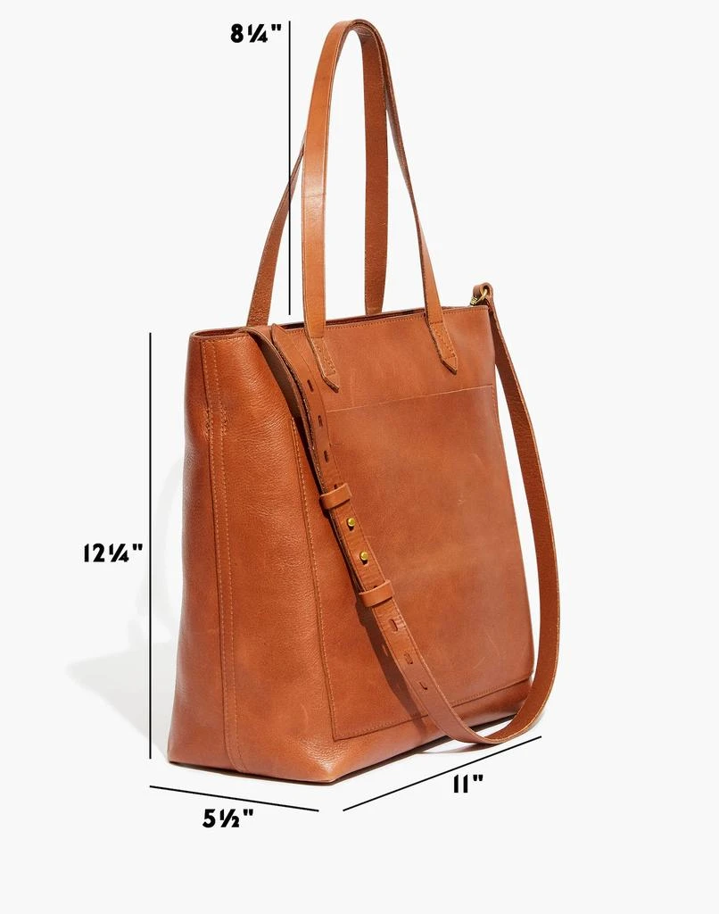 商品Madewell|Transport 中号拉链托特包,价格¥1497,第4张图片详细描述