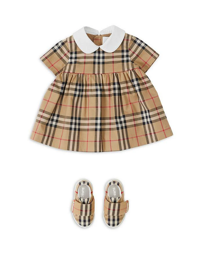 �商品Burberry|Girls' Check Stretch Cotton Dress with Bloomers - Baby,价格¥3028,第3张图片详细描述