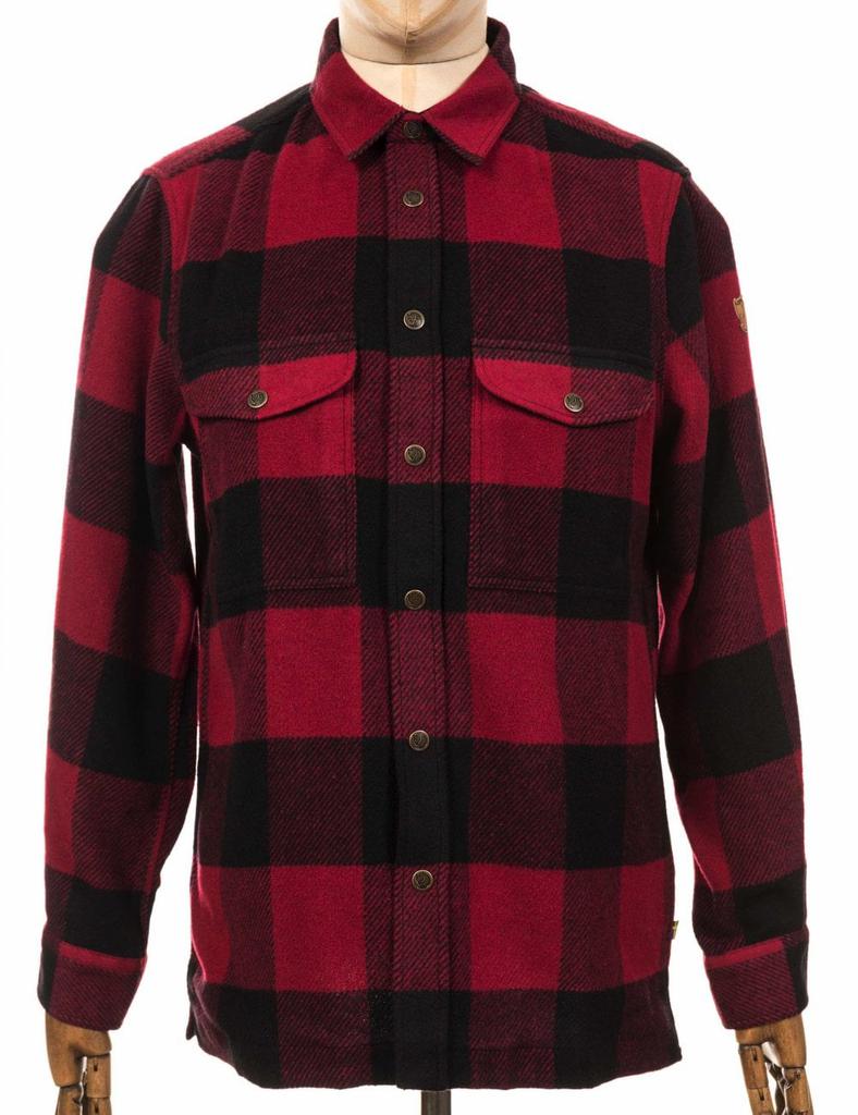 Fjallraven Canada Shirt - Red Colour: Red商品第1张图片规格展示