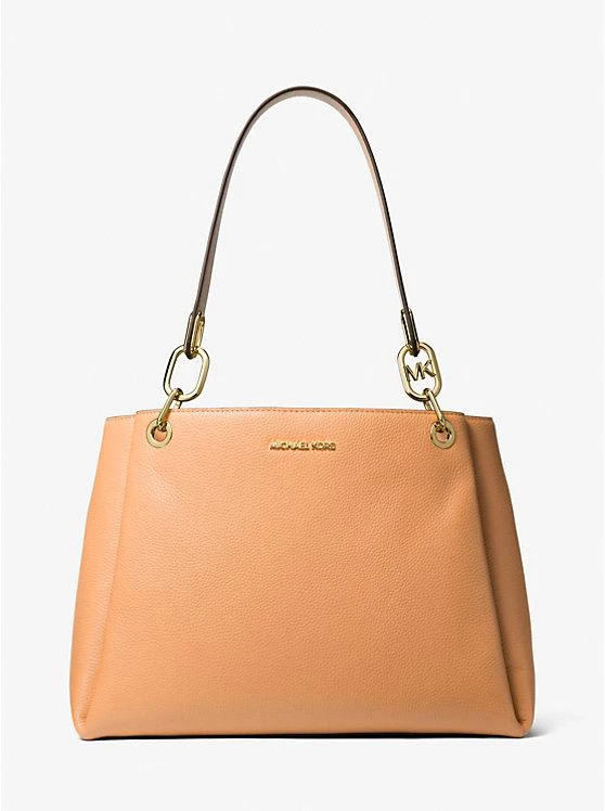 商品Michael Kors|Trisha Large Pebbled Leather Shoulder Bag,价格¥962,第1张图片