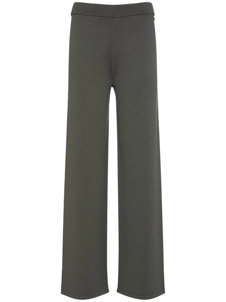 商品Max Mara|Girotta Rib Knit Straight Pants,价格¥673,第1张图片