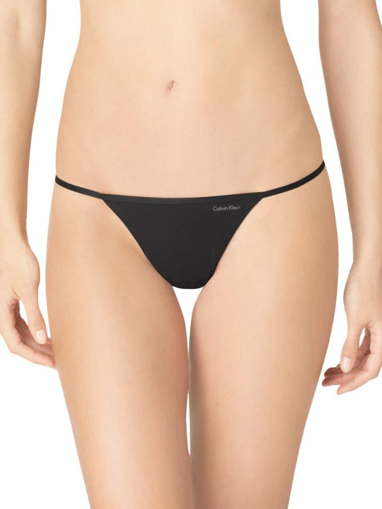 商品Calvin Klein|Sleek String Thong,价格¥91,第1张图片