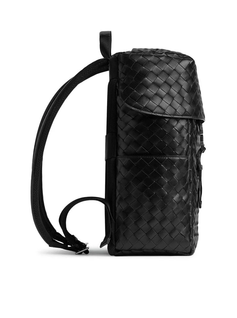 商品Bottega Veneta|Intrecciato Flap Backpack,价格¥29516,第3张图片详细描述