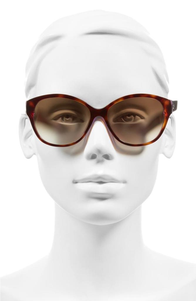 'kiersten' 56mm cat eye sunglasses商品第2张图片规格展示