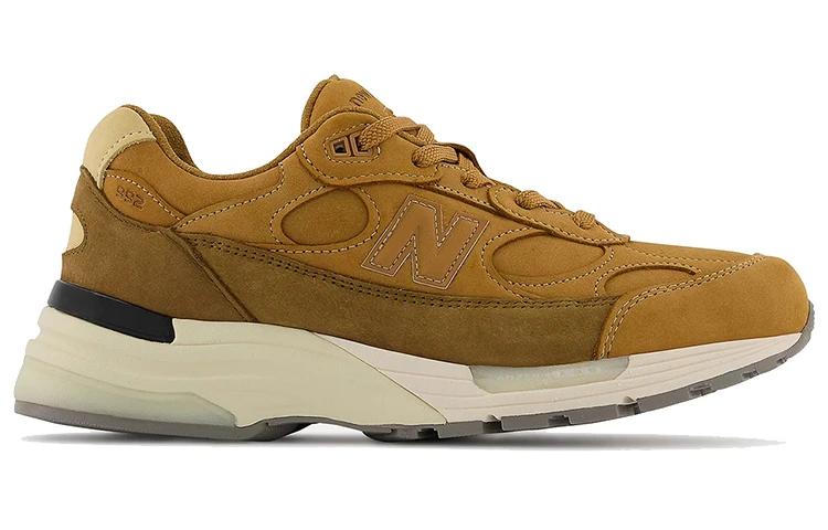 商品[国内直发] New Balance|NB 992 复古 美产 低帮 休闲跑步鞋 男女同款 沙土色,价格¥1343,第3张图片详细描述