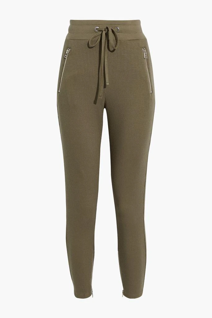 商品The Range|Alloy cropped ribbed-knit track pants,价格¥512,第3张图片详细描述