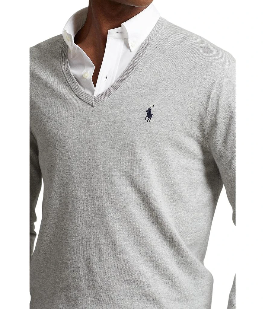 商品Ralph Lauren|Cotton V-Neck Sweater,价格¥775,第3张图片详细描述