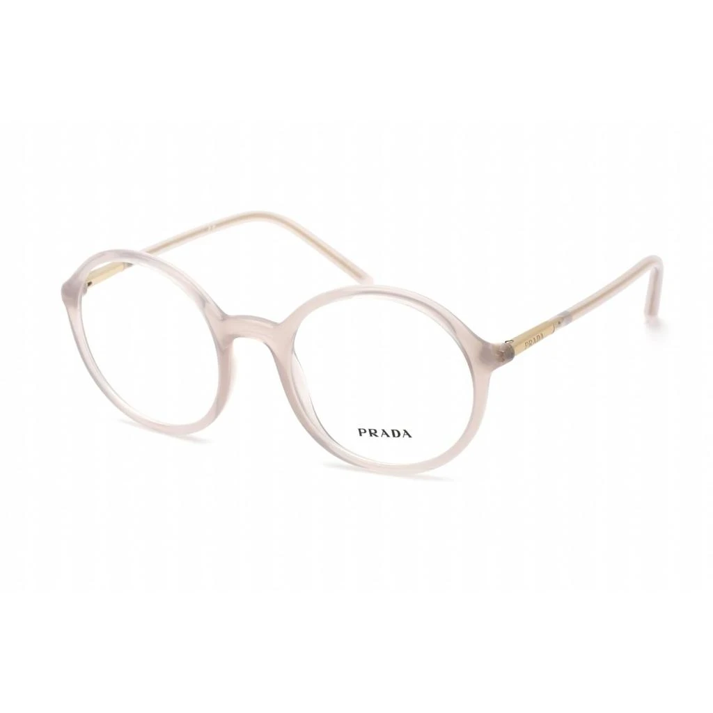 商品Prada|Prada Unisex Eyeglasses - Transparent Grey Plastic Round Shape Frame | 0PR 09WV TWH1O1,价格¥670,第1张图片