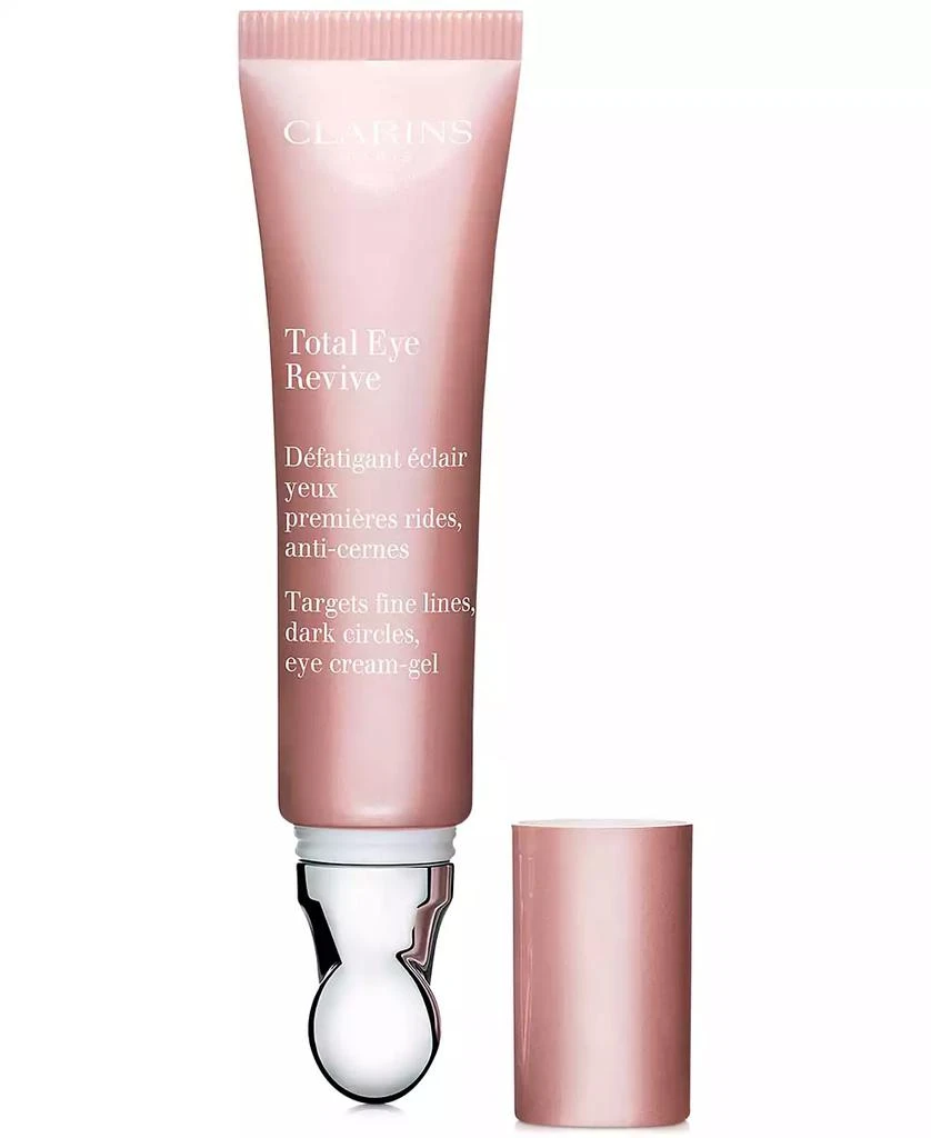 商品Clarins|Total Eye Revive Eye Cream Smooths Fine Lines, 0.5 oz.,价格¥409,第4张图片详细描述