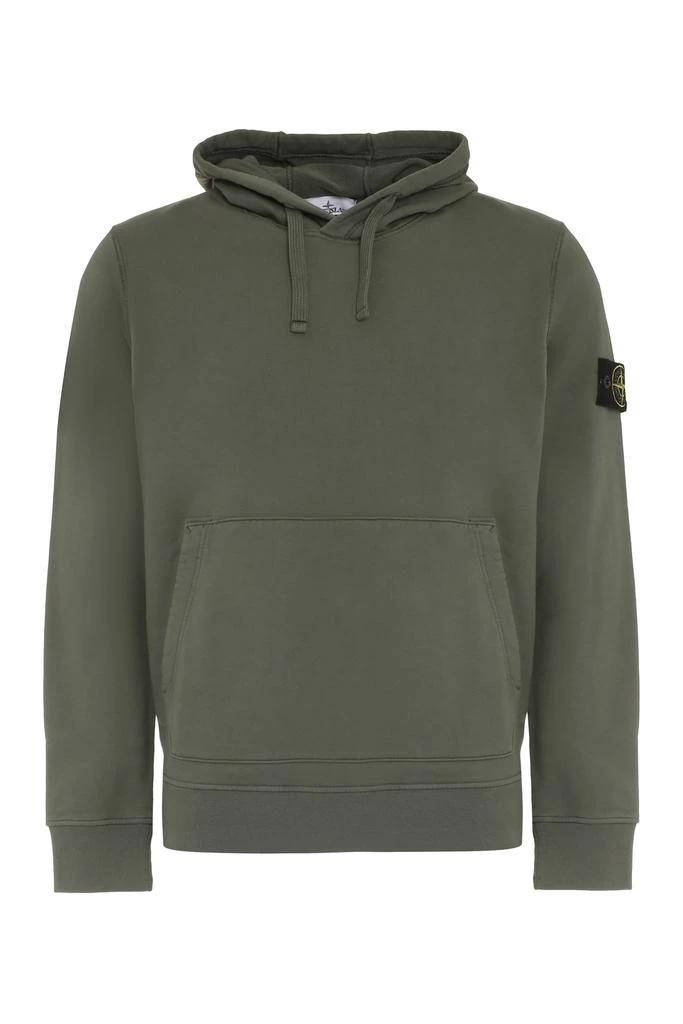 商品Stone Island|Cotton Hoodie,价格¥2400,第1张图片