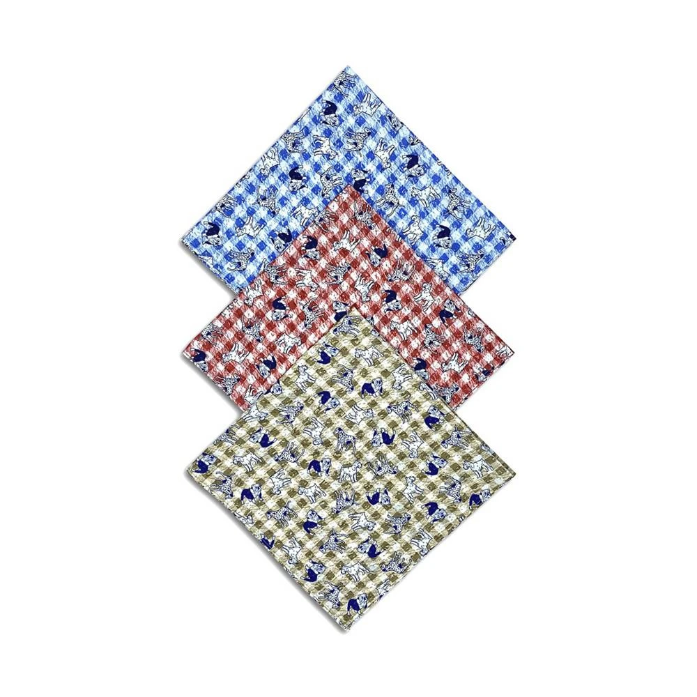 商品ConStruct|x Best Friends Unisex Gingham Dog Bandanas, 3 Pack,价格¥187,第1张图片