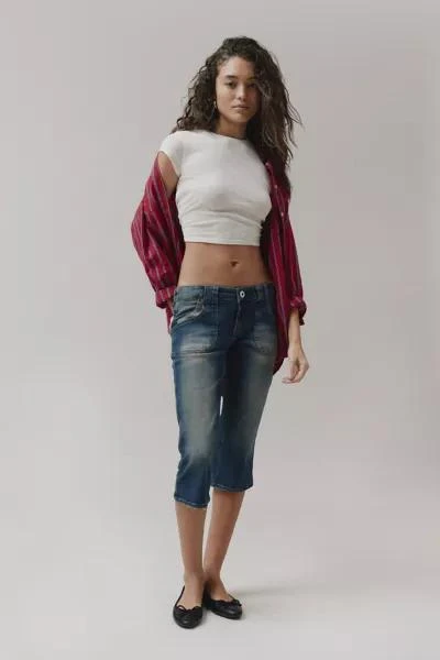 商品BDG|BDG Tiana Ultra Cropped Jean,价格¥492,第1张图片