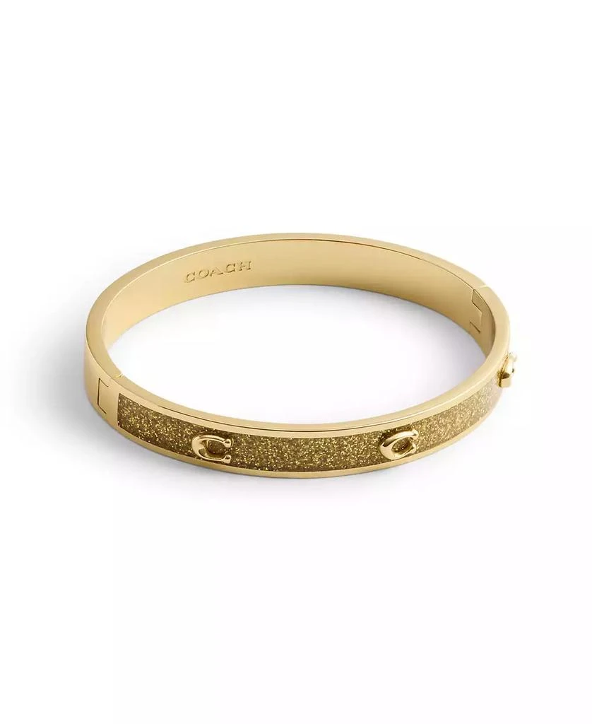 商品Coach|Signature C Bangle Bracelet,价格¥505,第1张图片