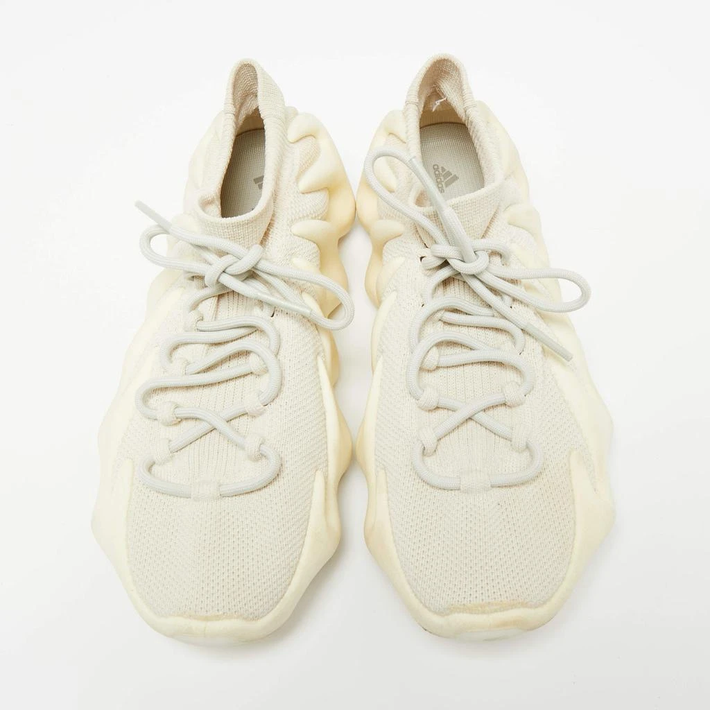 商品[二手商品] YEEZY|Yeezy x Adidas Cream Knit Fabric 450 Cloud White Sneakers Size 44 2/3,价格¥928,第3张图片详细描述