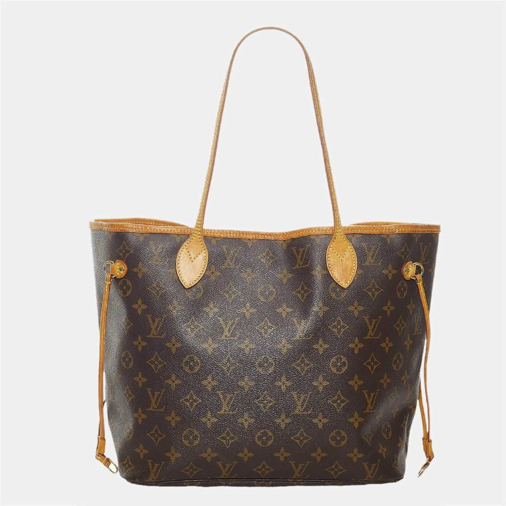商品[二手商品] Louis Vuitton|Louis Vuitton Brown Monogram Neverfull MM,价格¥9349,第3张图片详细描述