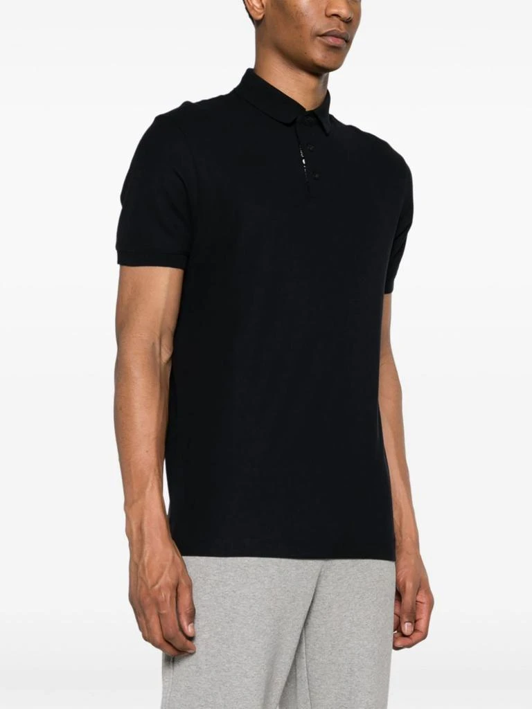 商品Emporio Armani|EMPORIO ARMANI - Logo Cotton Polo Shirt,价格¥392,第3张图片详细描述