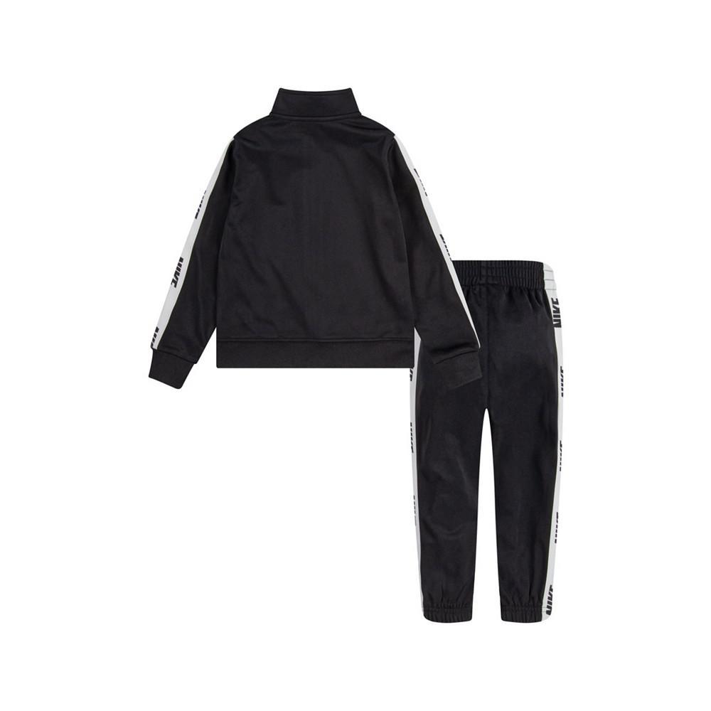 商品NIKE|Toddler Boys Wordmark Taping Tricot Jacket and Joggers, 2 Piece Set,价格¥220,第4张图片详细描述