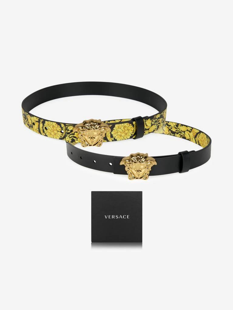 商品Versace|Kids Barocco Reversible Belt,价格¥1024,第1张图片详细描述