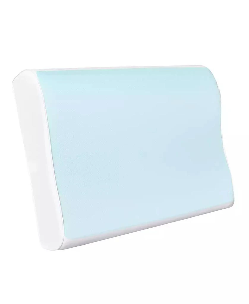 商品Comfort Revolution|Heat Minimizing Hydraluxe™ Gel & Open Cell Ventilated Cool Comfort Memory Foam Pillow,价格¥540,第3张图片详细描述