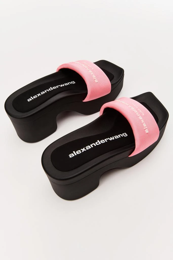 商品Alexander Wang|AW PLATFORM SLIDE IN NYLON,价格¥1506,第2张图片详细描述