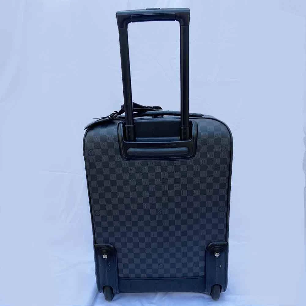 商品[二手商品] Louis Vuitton|Louis Vuitton Damier Graphite Canvas Pegase Legere 55 Suitcases,价格¥13333,第3张图片详细描述