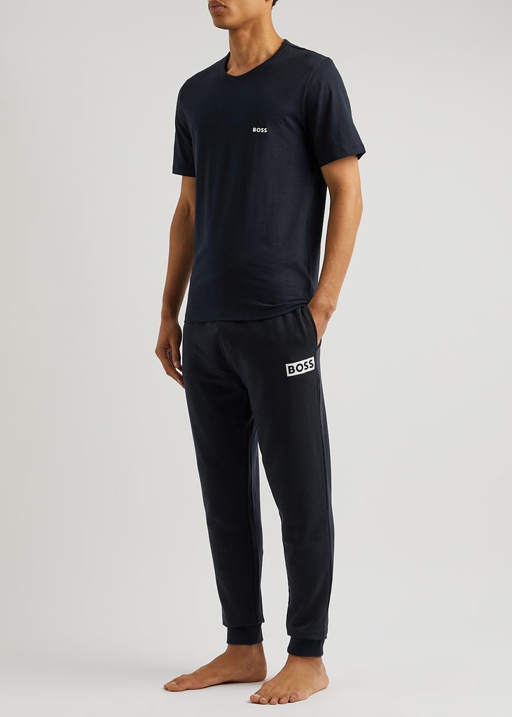 商品Hugo Boss|Logo-print jersey sweatpants,价格¥878,第6张图片详细描述