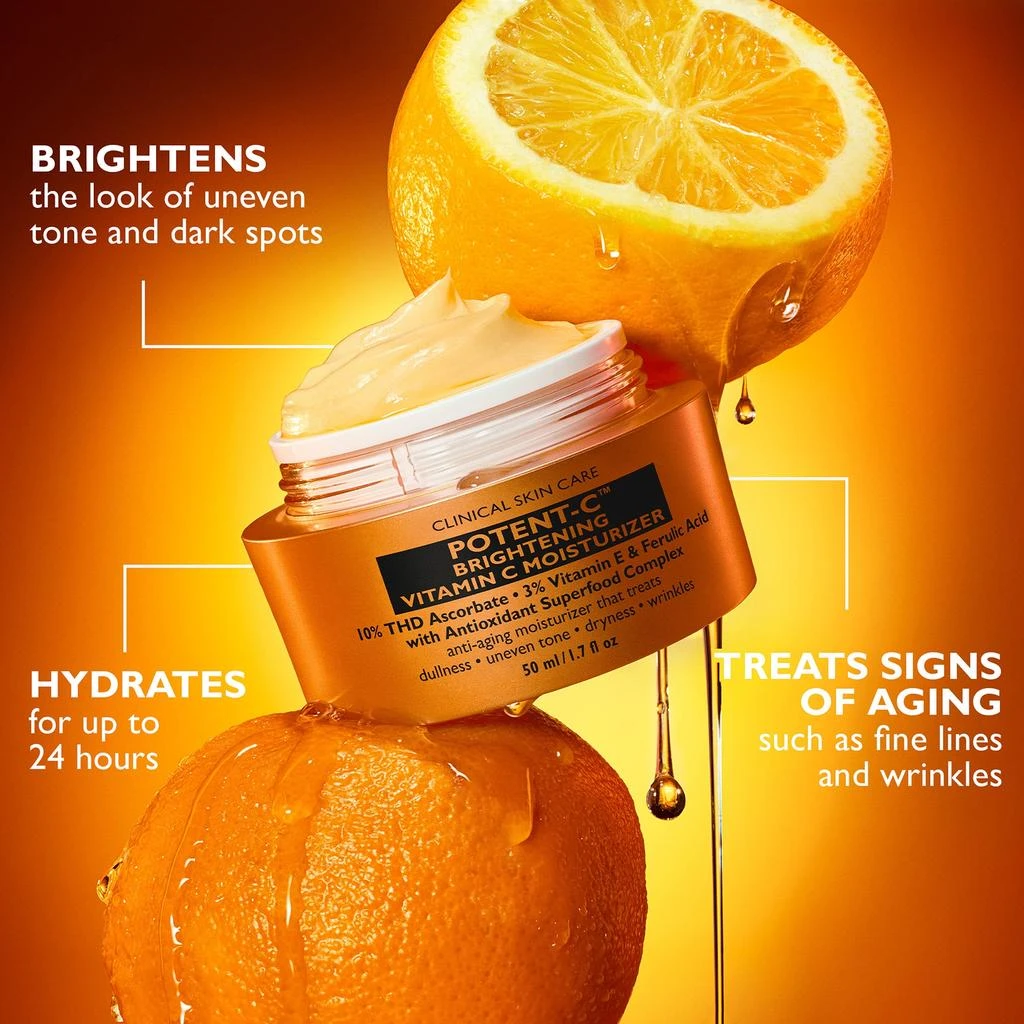 商品Peter Thomas Roth|Peter Thomas Roth Potent-C Brightening Vitamin C Moisturiser 50ml,价格¥602,第3张图片详细描述