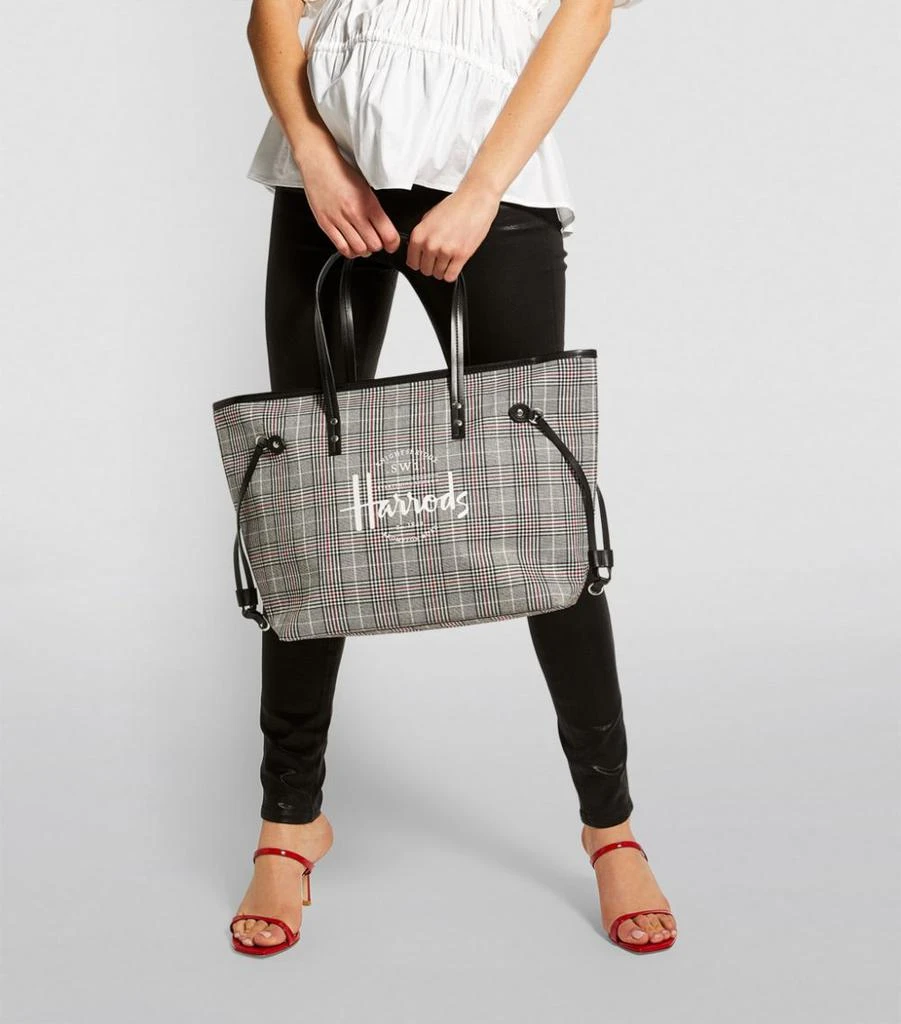 Southbank Grey Check Tote Bag 商品