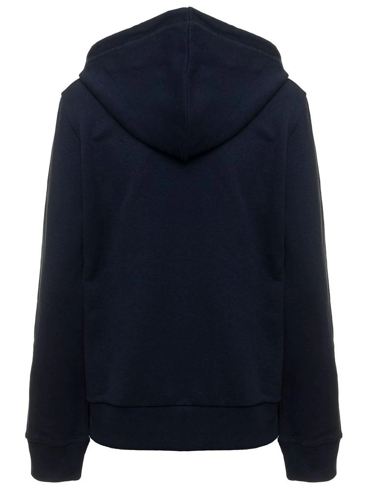 商品A.P.C.|A.P.C Woman's Blue Cotton Hooded Hoodie,价格¥1263,第2张图片详细描述