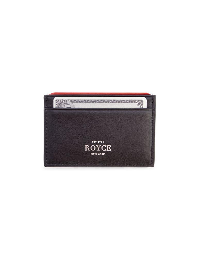 商品ROYCE New York|RFID Blocking Leather Card Holder,价格¥256,第6张图片详细描述