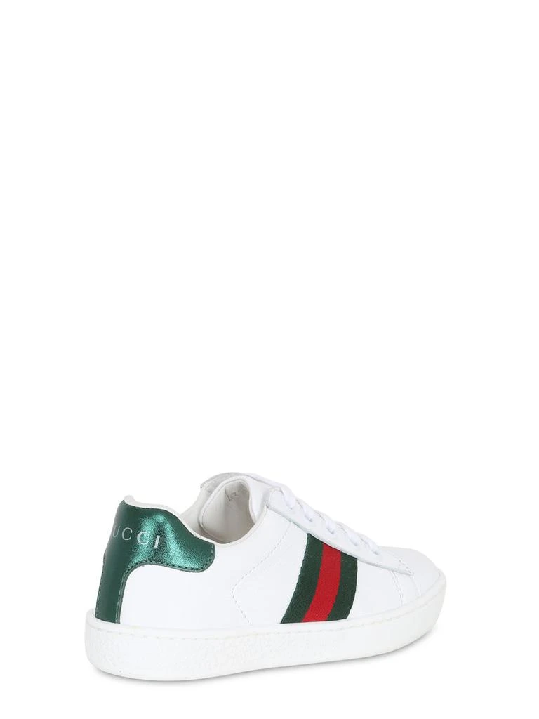 商品Gucci|New Ace Napa Leather Sneakers,价格¥3340,第3张图片详细描述