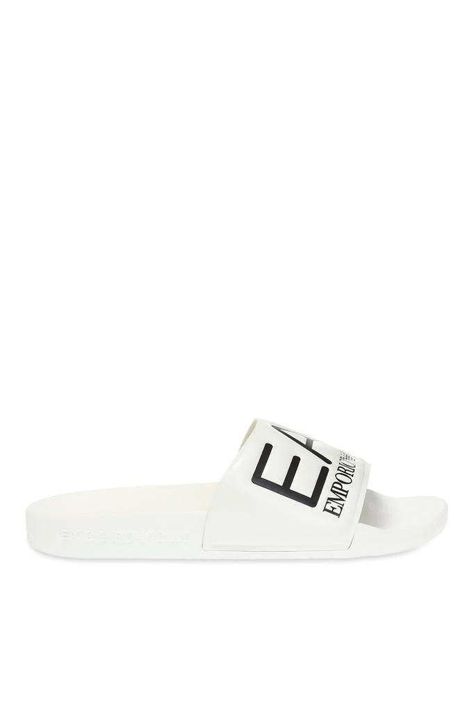 商品Emporio Armani|Logo-embossed slides,价格¥149,第1张图片