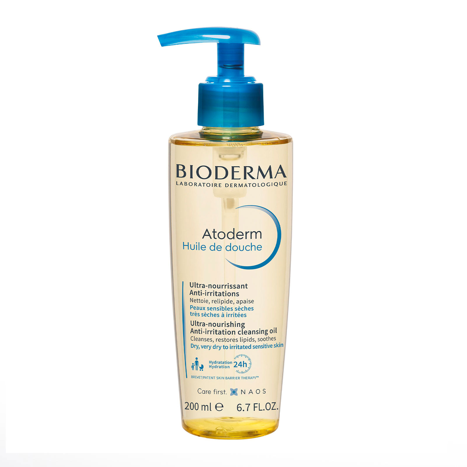 BIODERMA 贝德玛赋妍滋养抗敏沐浴油200ml商品第1张图片规格展示