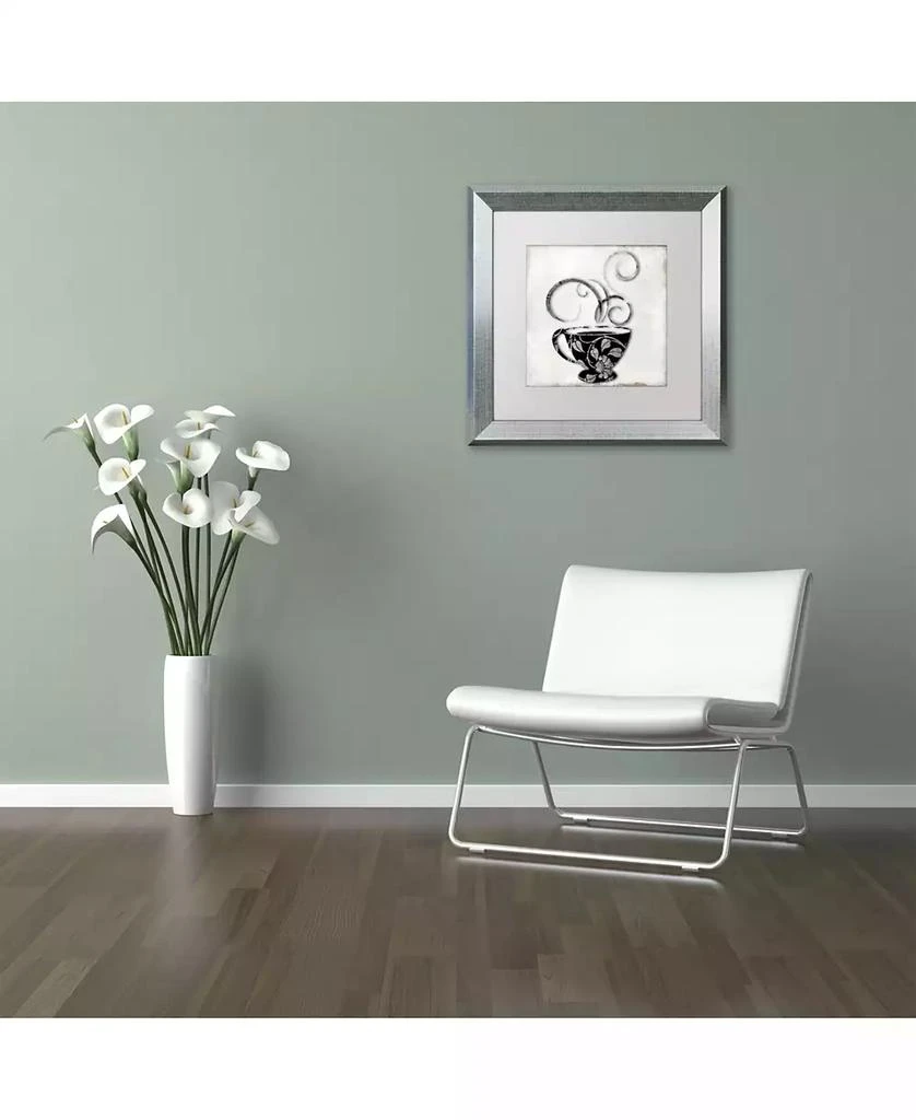 商品Trademark Global|Color Bakery 'Silver Brewed 1' Matted Framed Art - 16" x 16",价格¥963,第3张图片详细描述