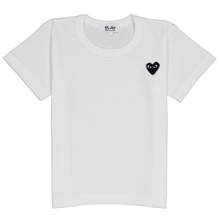 商品Comme des Garcons|Kids Embroidered Heart Short-sleeve T-shirt,价格¥220,第1张图片
